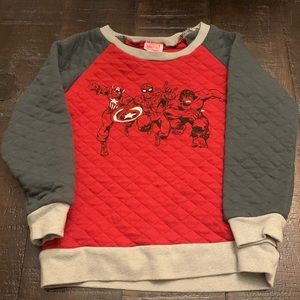 Toddler boy Avengers sweat shirt 4T